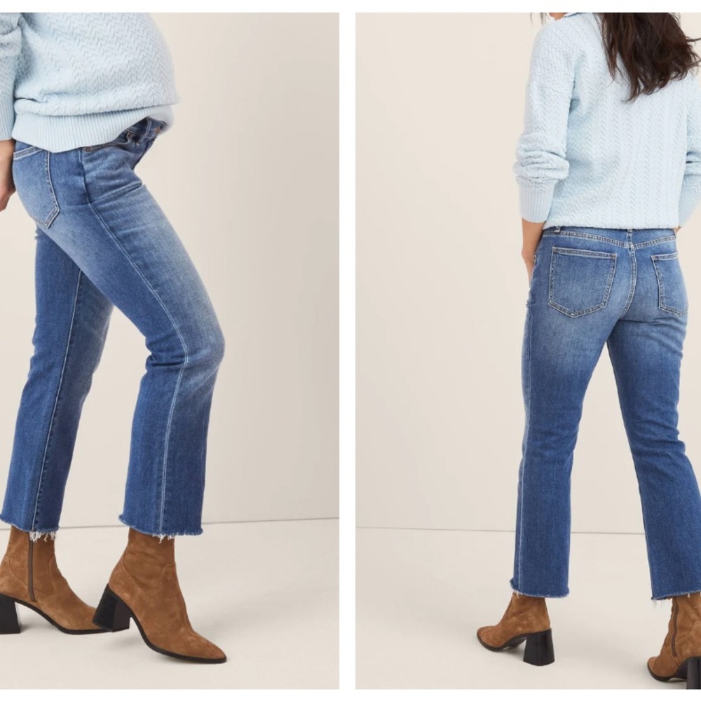 HATCH The Crop Maternity Jean NEW with tags